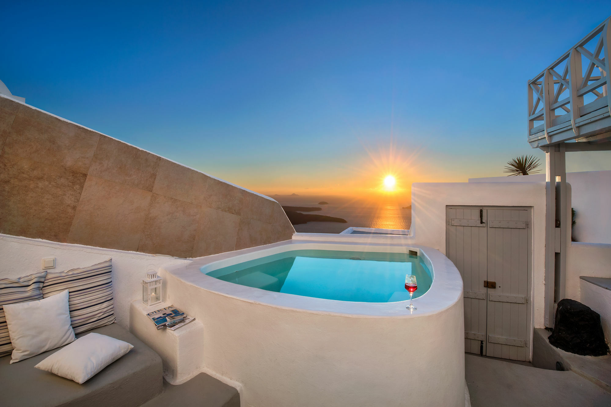 Saint George Exclusive Villa Imerovígli Buitenkant foto